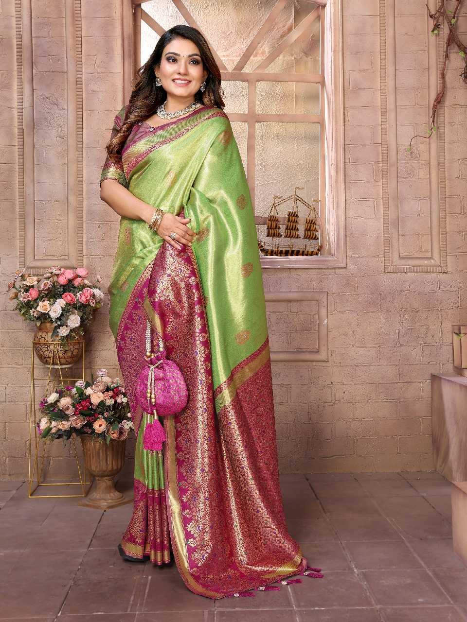 Ynf Banarasi Soft Silk RIN144 Sundari Silk Sarees Wholesale Banarasi Silk Sarees Traditional Silk Sarees Designer Silk Sarees Manufacturer