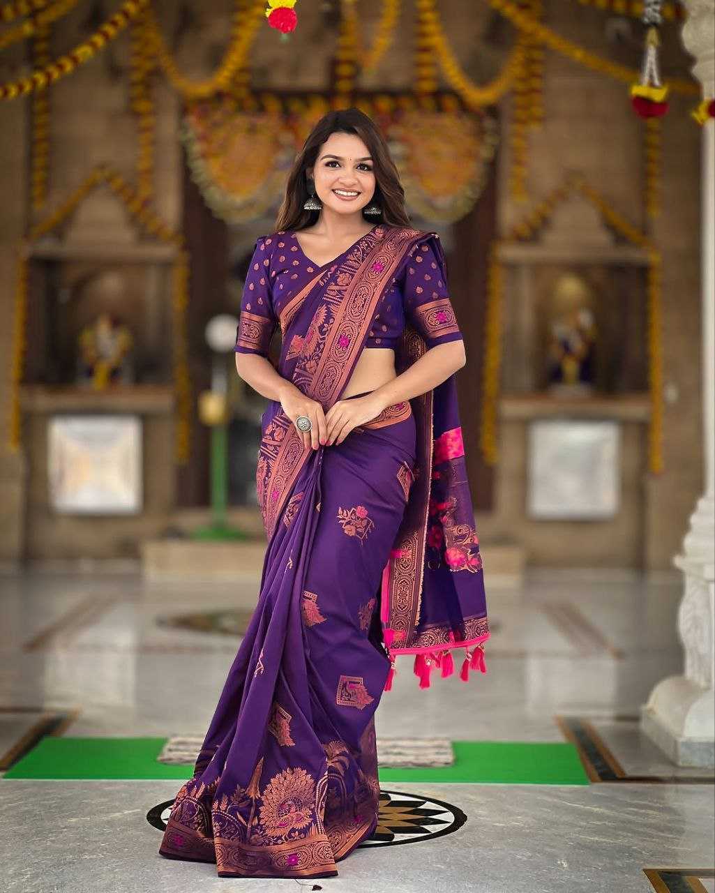 Ynf Banarasi Soft Silk RIN216 Ruchi Silk Sarees Wholesale Banarasi Silk Sarees Traditional Silk Sarees Banarasi Silk Sarees With Zari Work Manufacturer