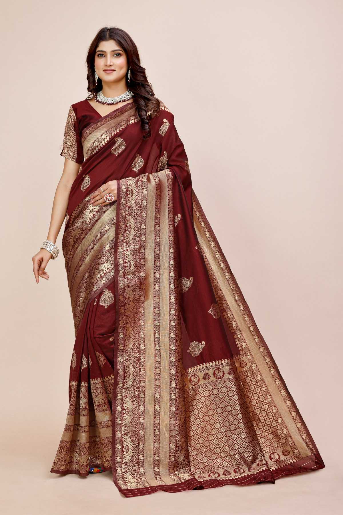 Ynf Banarasi Warm silk KESH522 106 Sarees Wholesale Designer Sarees Fancy Sarees Traditional Sarees Manufacturer