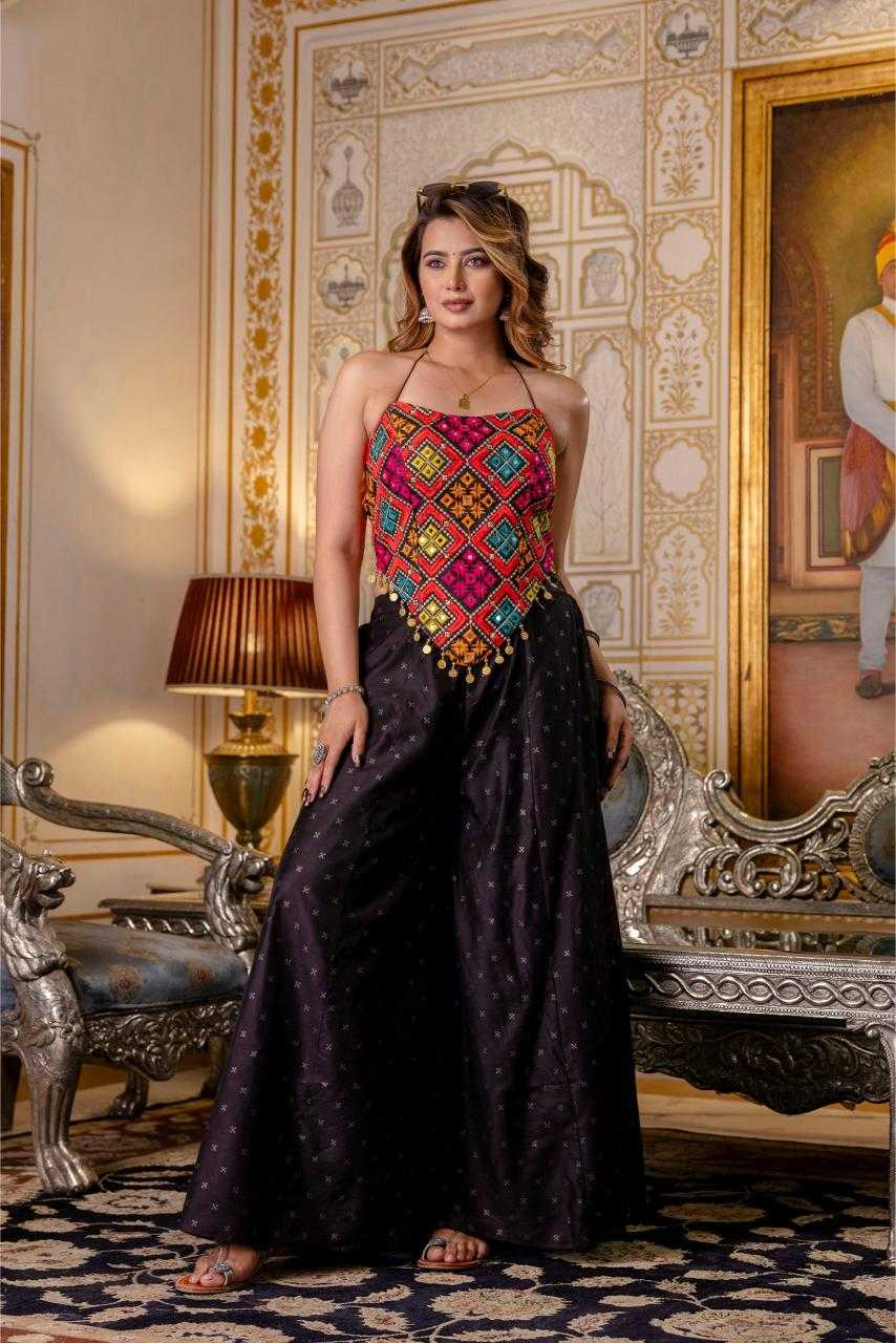 Ynf Banglori Silk RIN228 cracks Suits & Dresses Wholesale Ladies Suits Dresses Palazzo Suit Manufacturer