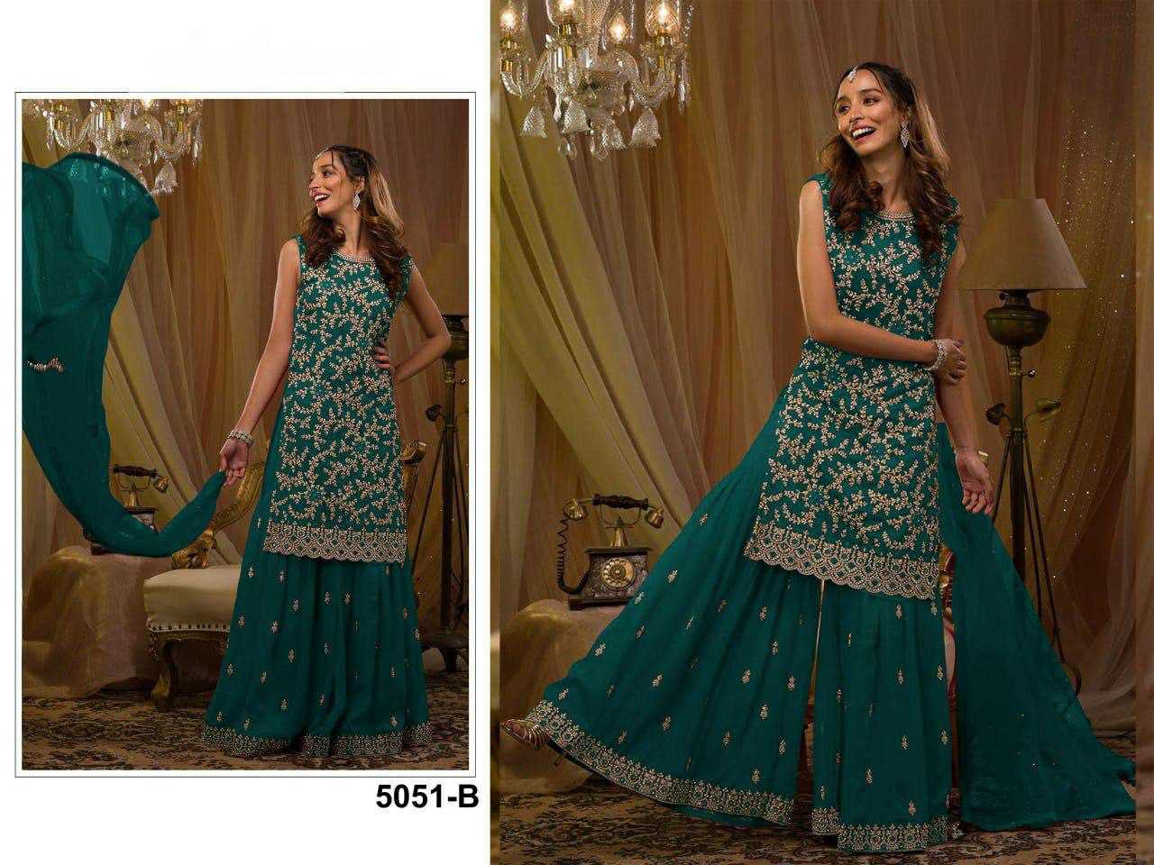 Ynf Blooming RIN131 5051 Suits & Dresses Wedding Collections Festive Collections Wholesale Embroidery Suits Georgette Suit Designer Suits Manufacturer