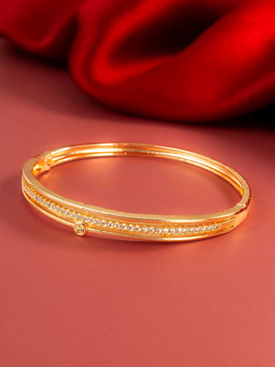 Ynf Brass KESH105 BG2586 Womens Jewellery Wholesale AD Diamond Bangles Brass Gold Bangles Designer Bangles Manufacturer