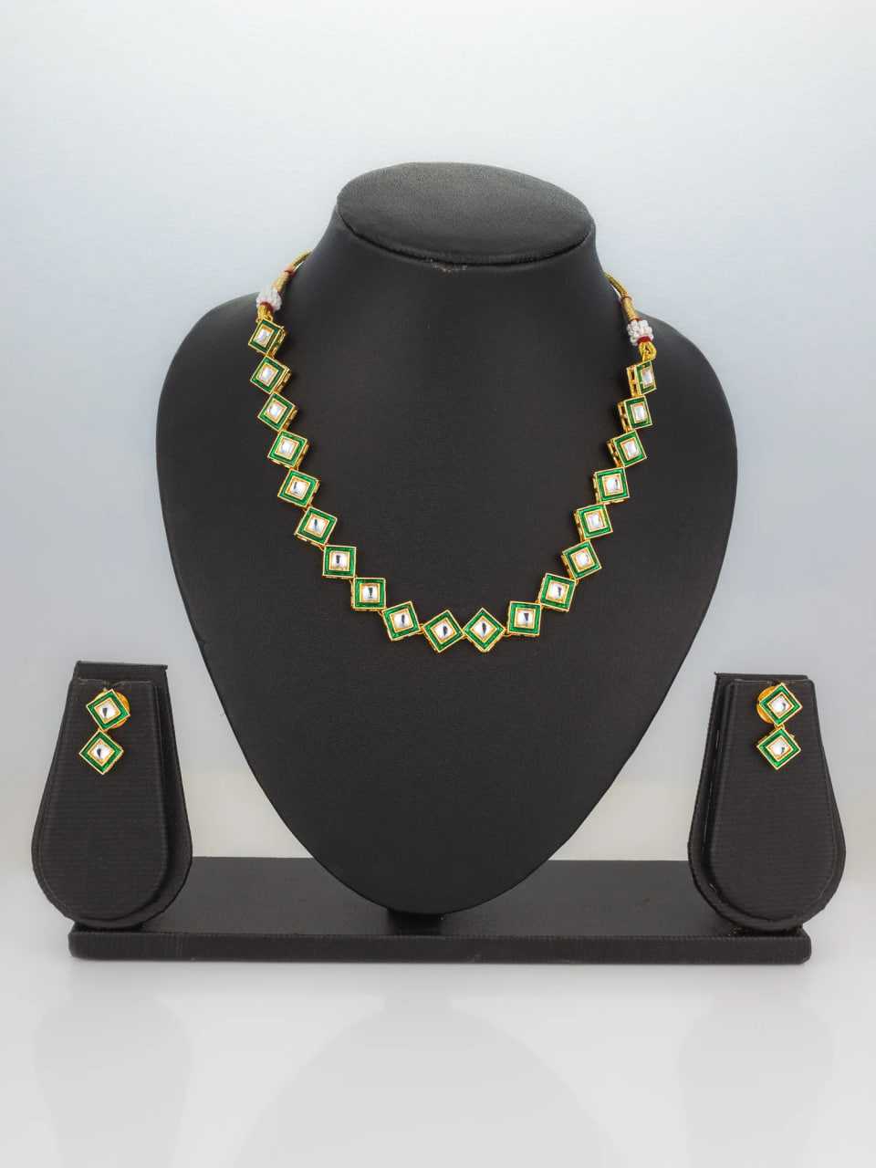 Ynf Brass KESH105 NK4800 Womens Jewellery Wholesale Choker Necklaces Kundan Necklace Set Necklaces Set Manufacturer