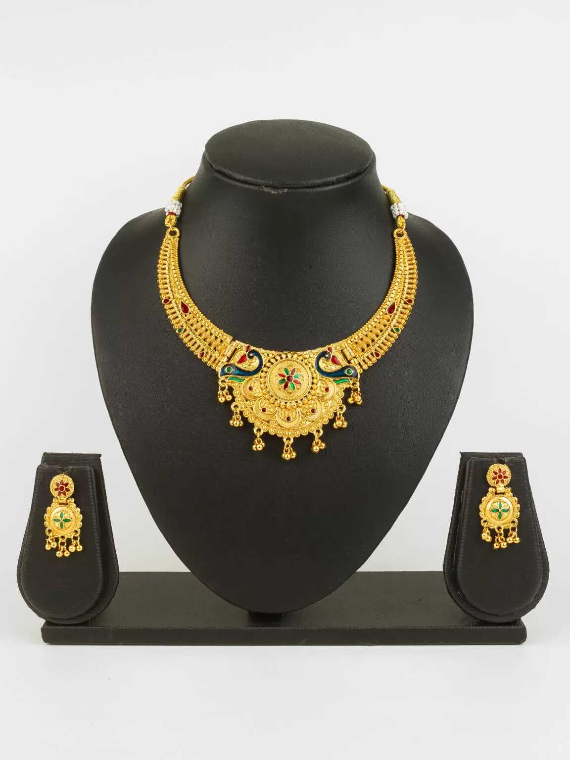 Ynf Brass KESH105 NK4808 Womens Jewellery Wholesale Necklaces Set Manufacturer