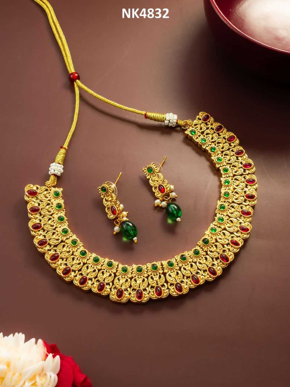 Ynf Brass KESH105 NK4832 Womens Jewellery Wholesale Choker Necklaces Necklaces Set Manufacturer