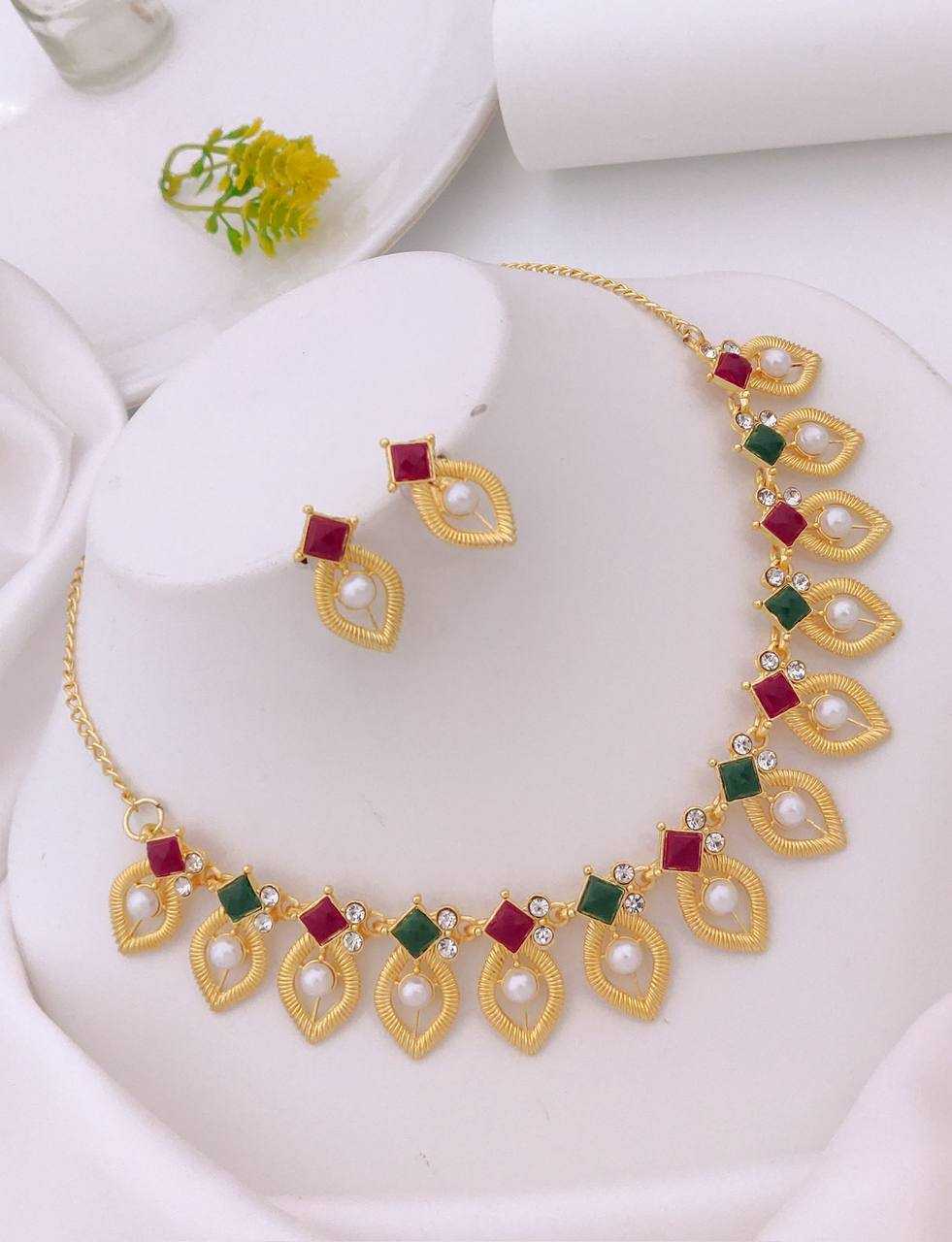 Ynf Brass Womens Jewellery Wholesale Fancy Mala Necklaces Manufacturer