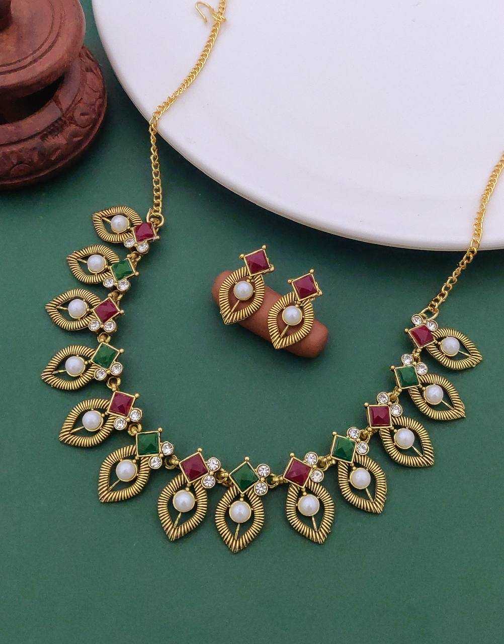 Ynf Brass Womens Jewellery Wholesale Fancy Mala Necklaces Manufacturer