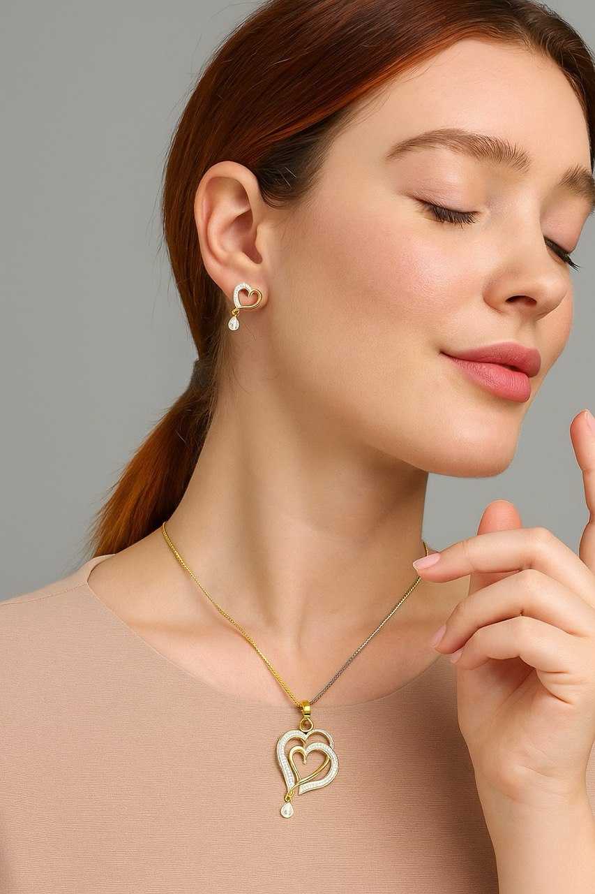 Ynf Brass Womens Jewellery Wholesale Women Chain Chain Pendant Set Gold Chains Manufacturer