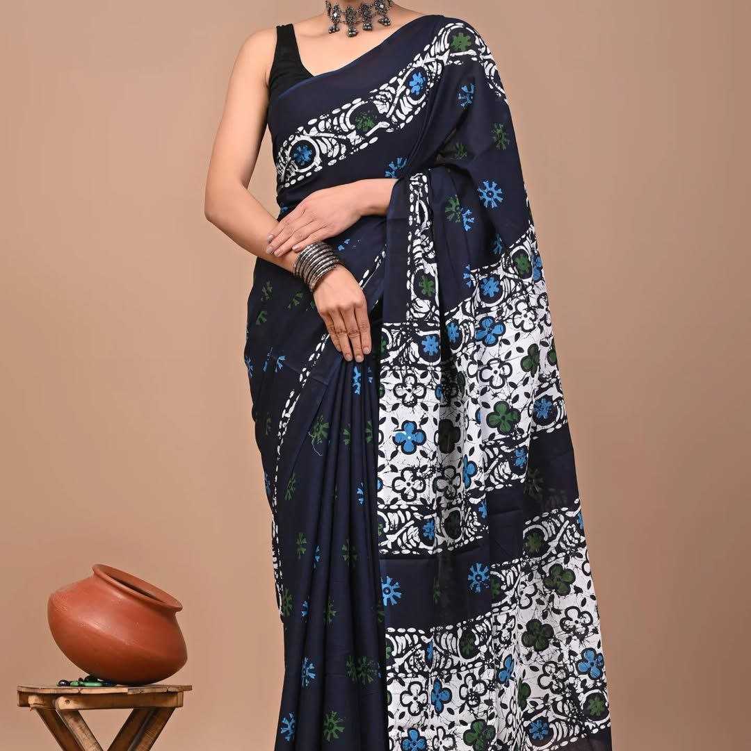 Ynf Chanderi Cotton KESH518 4402 Sarees Wedding Collections Festive Collections Wholesale Printed Sarees Chanderi Sarees Sarees With Blouse Manufacturer