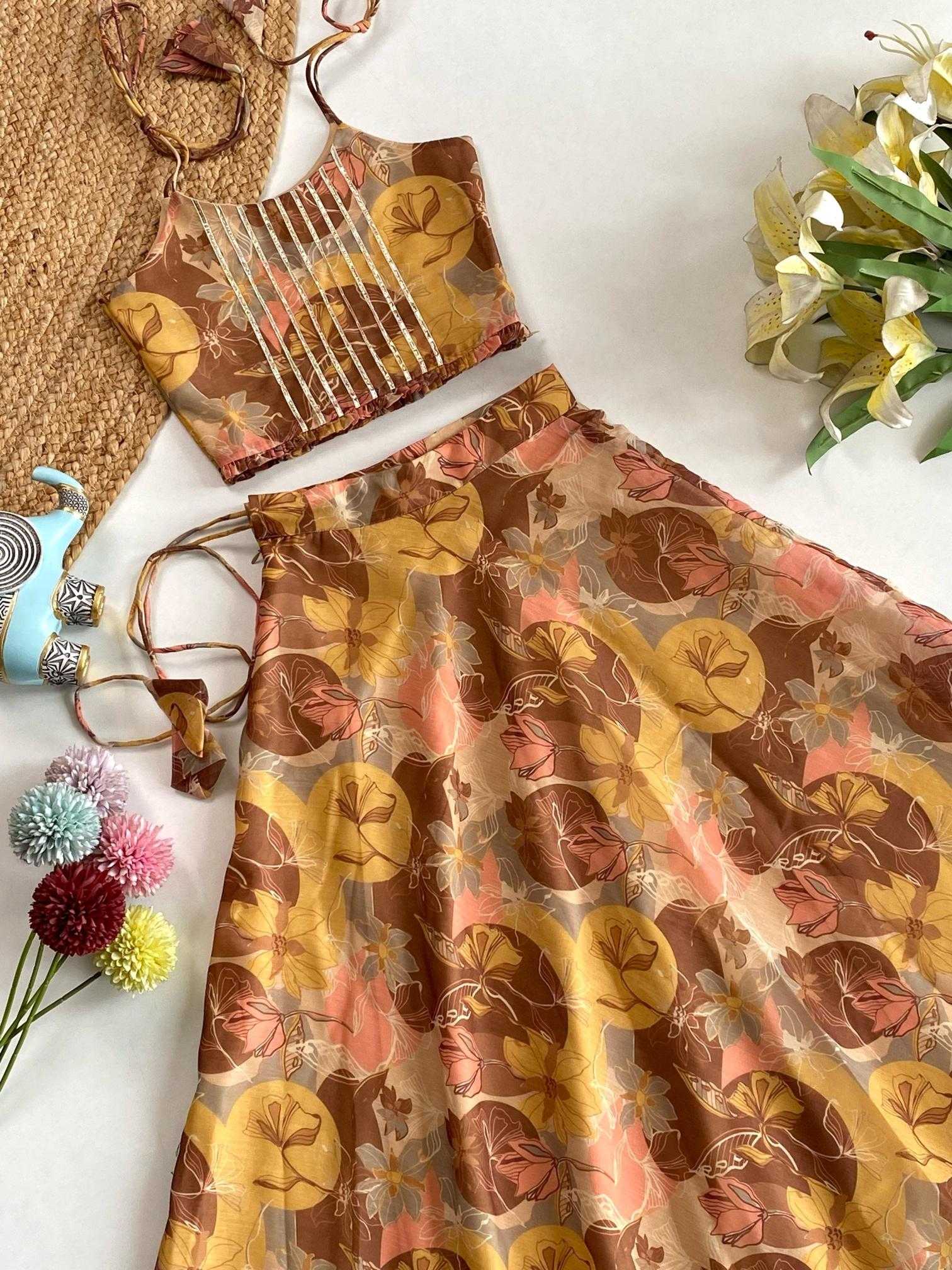 Ynf Chanderi Silk KESH249 aesthetic Kids Wear Wholesale Kids Lehenga Kids Lehenga Choli Baby Girl Lehenga Manufacturer
