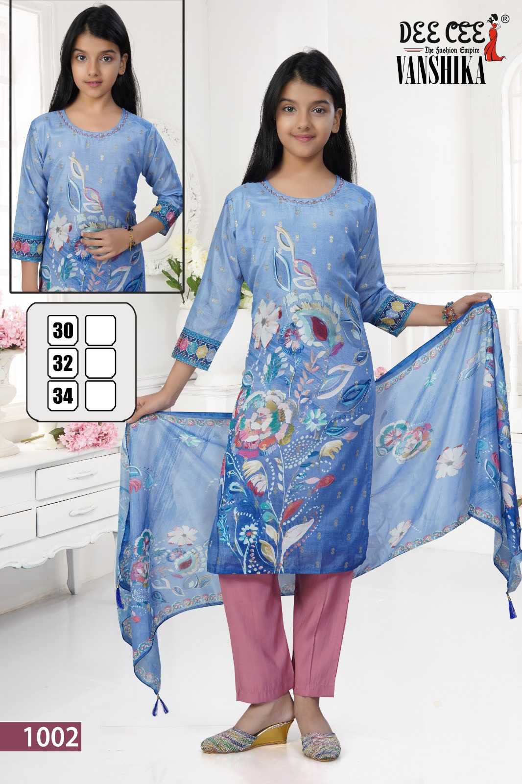 Ynf Chanderi Silk RIN190 DEECEE-VANSHIKA Setwise Collections Wholesale Kurtis Catalogs Manufacturer