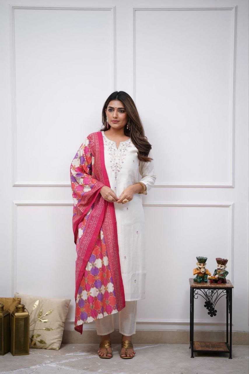 Ynf Chanderi Silk RIN193 IFM Suits & Dresses Wholesale Embroidery Suits Party wear suits Wedding Suits Manufacturer