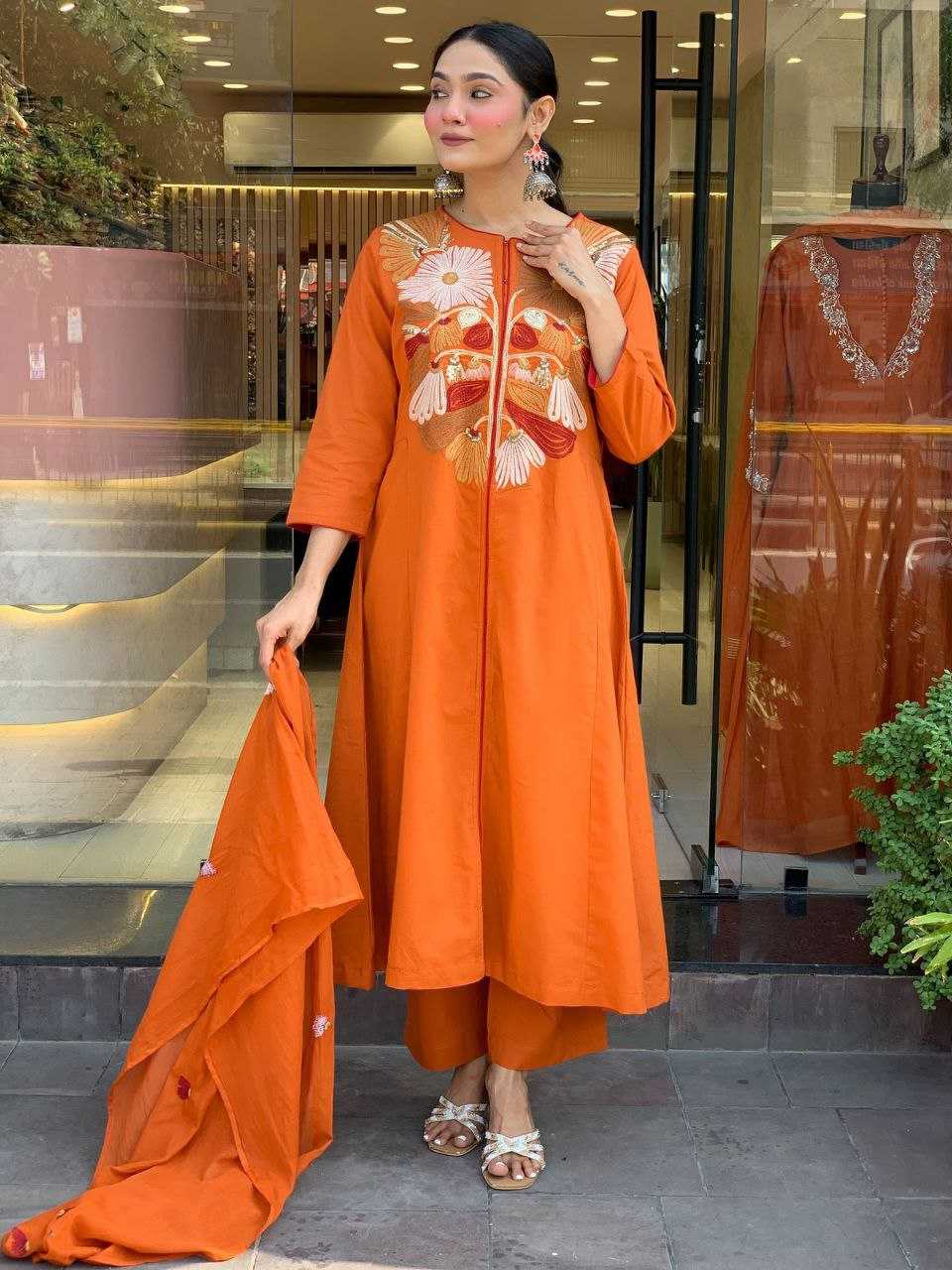 Ynf Chanderi Silk RIN217 330 Suits & Dresses Wedding Collections Festive Collections Wholesale Chanderi Suit Embroidered Suits Wedding guest dresses Manufacturer