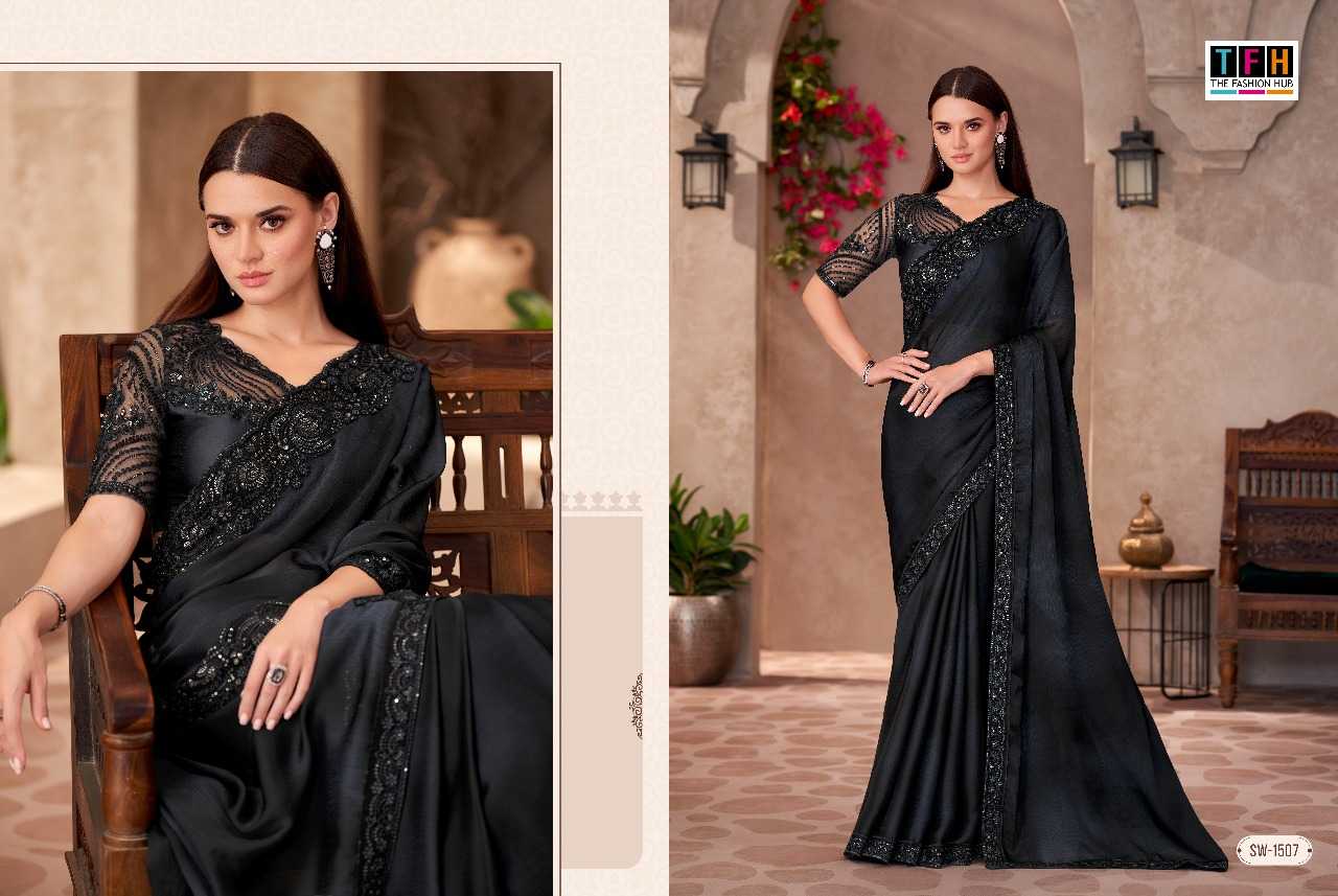 Ynf Chiffon RIN197 1507 1994 Sarees Wholesale Designer Sarees Party Wear Sarees Fancy Sarees Manufacturer