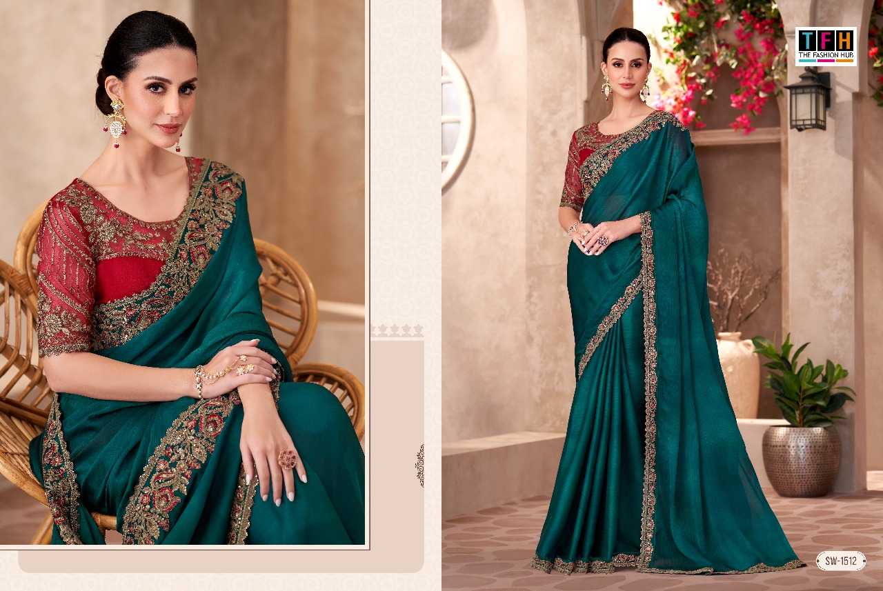 Ynf Chiffon RIN197 3128 1512 Sarees Wholesale Designer Sarees Fancy Sarees Bridal Sarees Manufacturer