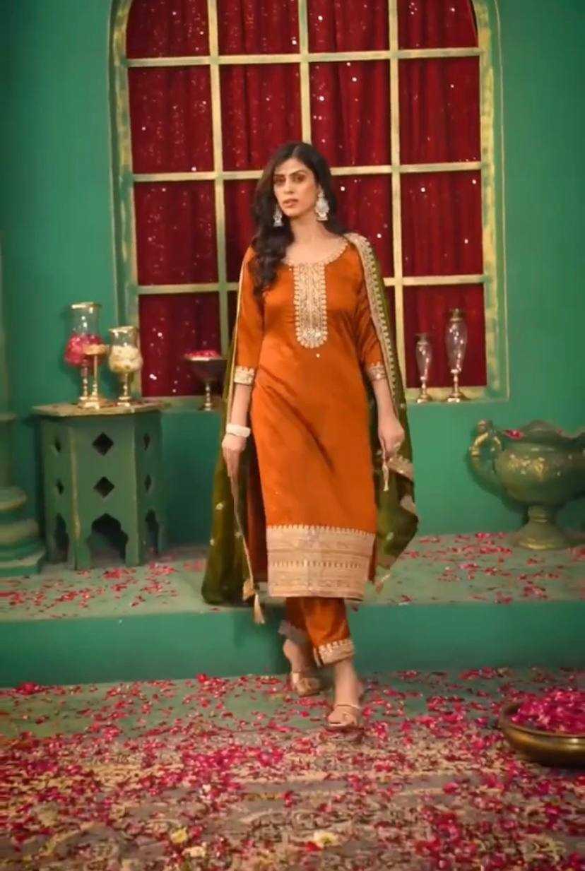 Ynf Chinon KESH526 96 Suits & Dresses Wedding Collections Festive Collections Wholesale Designer Suits Embroidered Suits Wedding Outfits Manufacturer