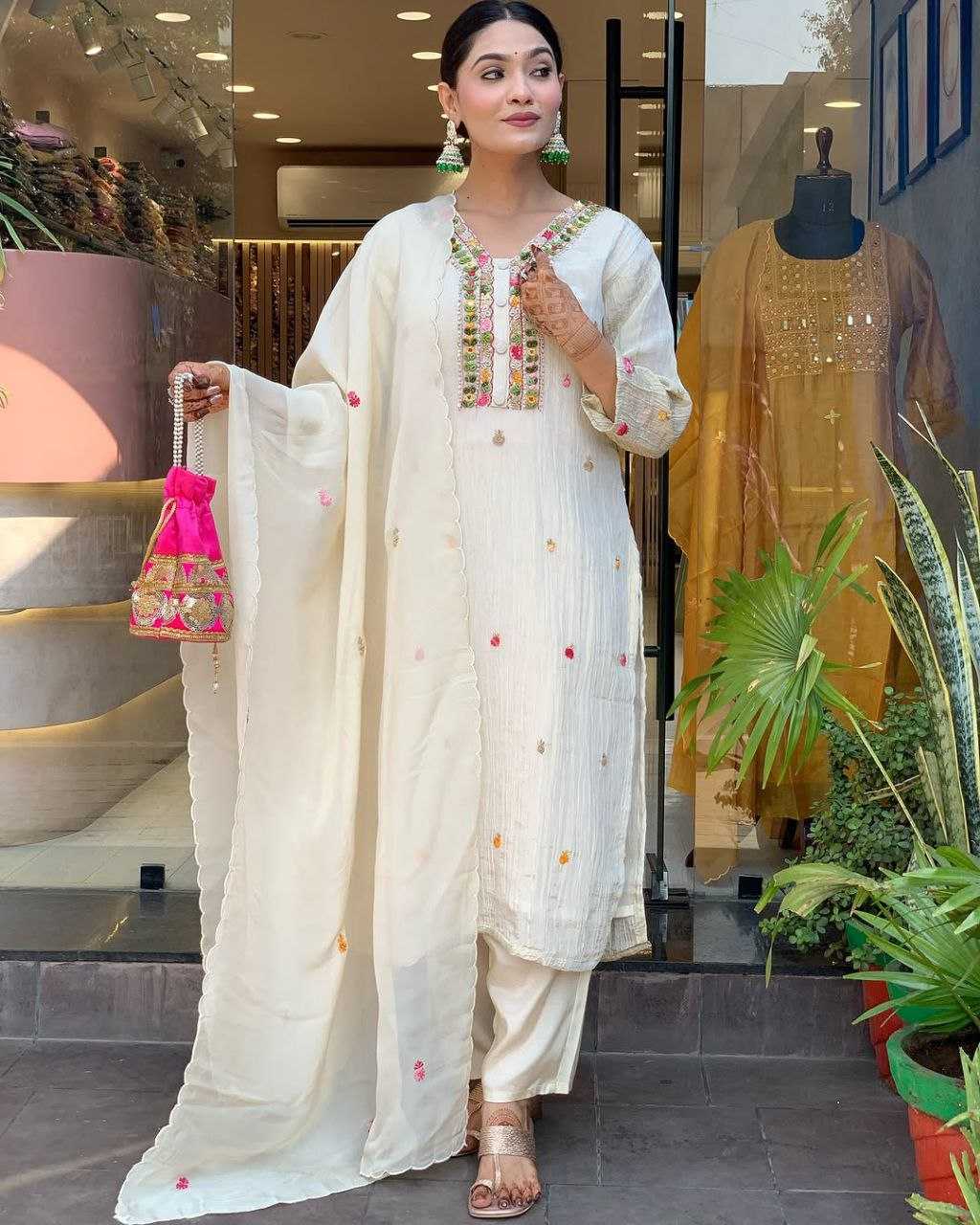 Ynf Chinon KESH529 NIYA Suits & Dresses Wedding Collections Festive Collections Wholesale Embroidery Suits Designer Suits Wedding guest dresses Manufacturer