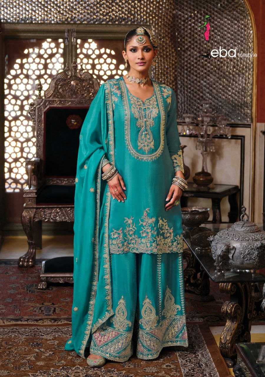 Ynf Chinon KESH530 Chalini Suits & Dresses Wholesale Sharara Salwar Suits Embroidery Suits Wedding Suits Manufacturer