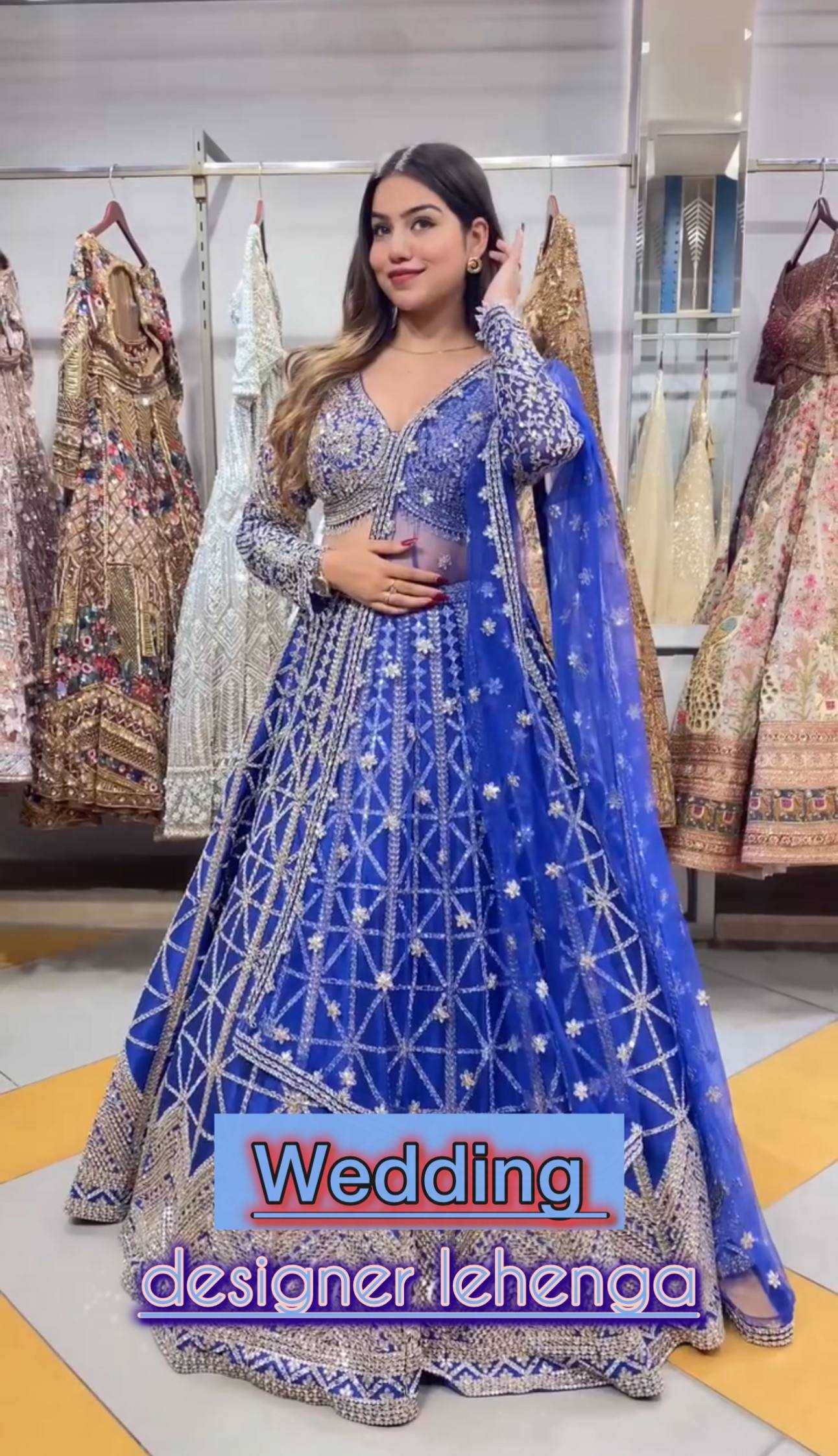Ynf Chinon KESH533 5124 Lehengas Wedding Collections Wholesale Sequins Lehenga Sangeet Outfits Manufacturer