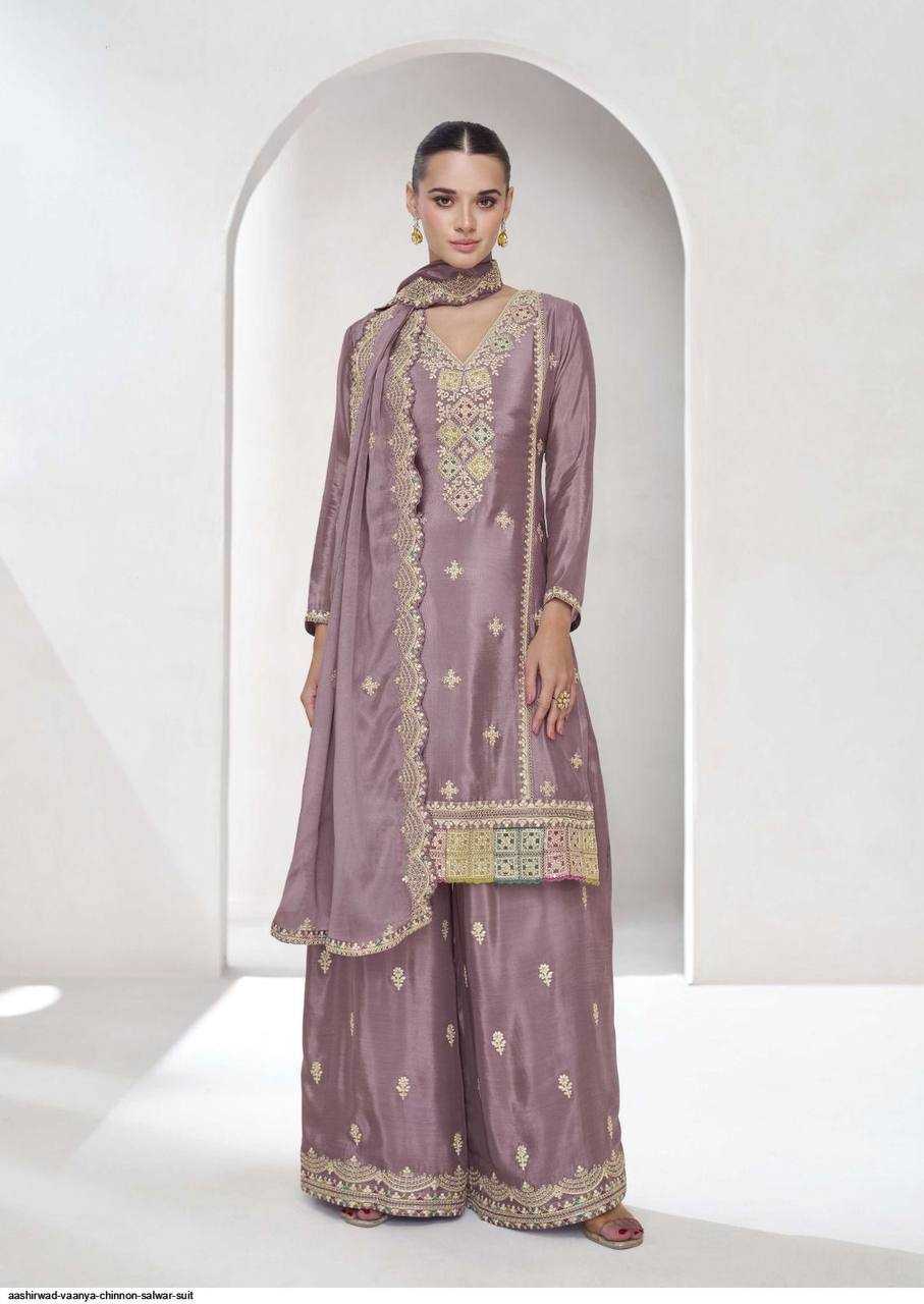 Ynf Chinon KESH546 1201 Suits & Dresses Wholesale Sharara Salwar Suits Embroidery Suits Manufacturer