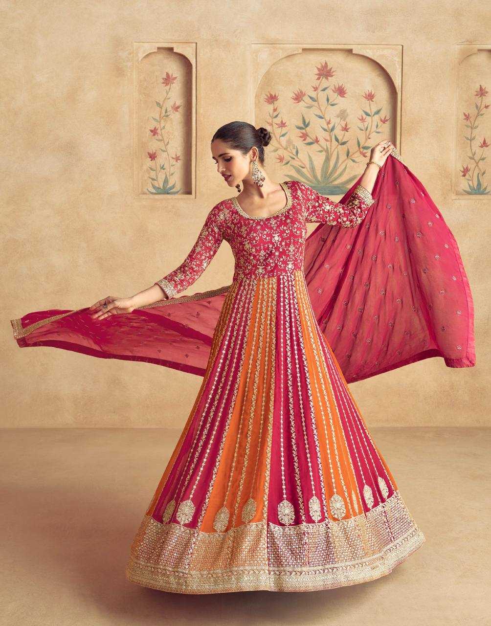 Ynf Chinon KESH546 1231 Gowns Wholesale Embroidery Gowns Designer Gowns Manufacturer