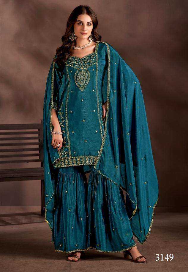 Ynf Chinon RIN190 Ladies Flavour -3148 Setwise Collections Wholesale Dresses & Suits Catalogs Manufacturer