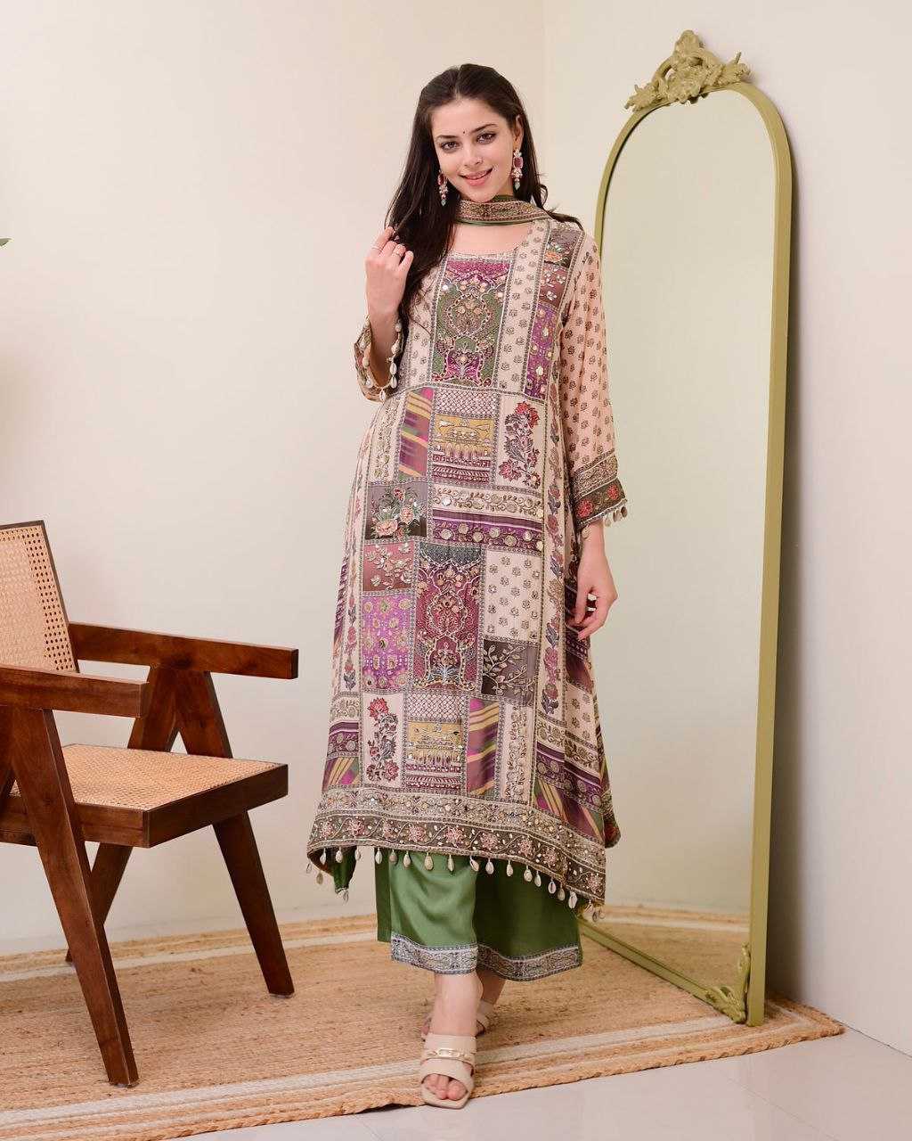 Ynf Chinon RIN197 4837 427 Suits & Dresses Wholesale Party wear suits Bridal Suits Designer Suits Manufacturer