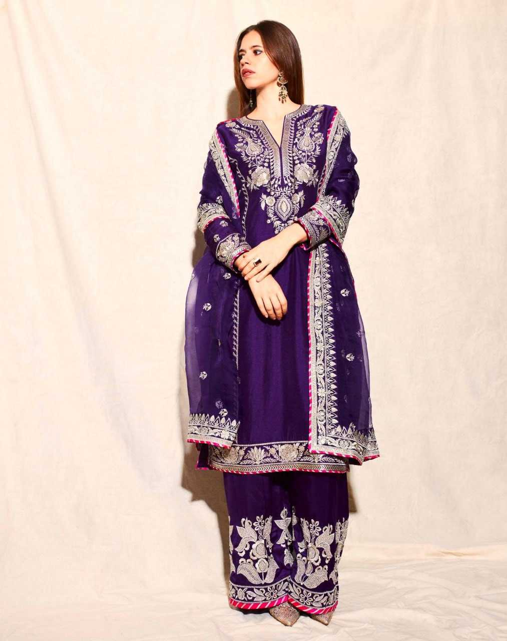 Ynf Chinon RIN232 68 Suits & Dresses Wedding Collections Festive Collections Wholesale Wedding Suits Designer Suits Embroidered Suits Manufacturer