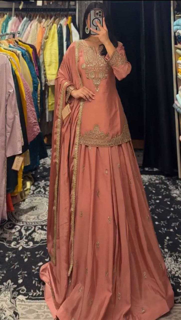 Ynf Chinon Silk KESH158 6005 Lehengas Wholesale Designer Lehenga Fancy Lehenga Traditional Lehenga Manufacturer