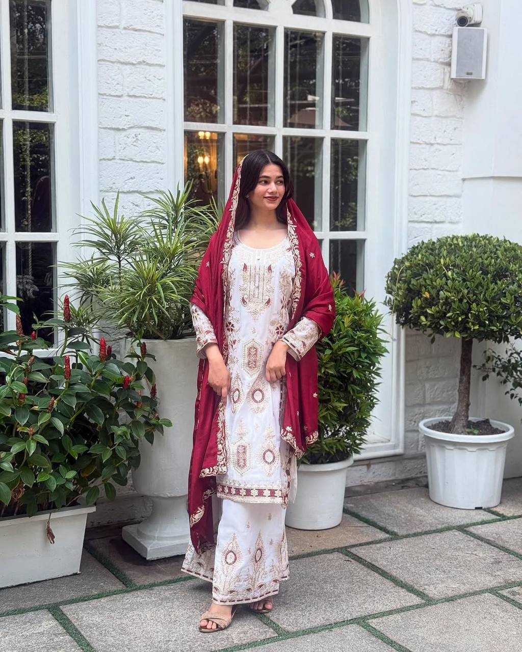 Ynf Chinon Silk KESH523 252 Suits & Dresses Wholesale Ladies Suits Party wear suits Designer Suits Manufacturer