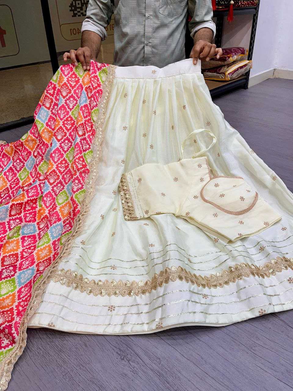 Ynf Chinon Silk KESH527 310 Lehengas Wholesale Designer Lehenga Fancy Lehenga Embroidered Lehenga Manufacturer