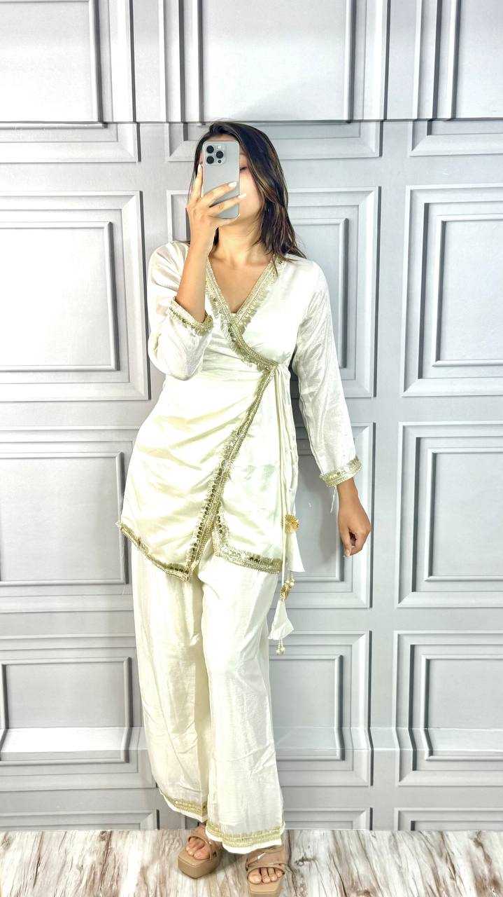 Ynf Chinon Silk KESH531 1040 Kurti Wholesale Casual Kurtis Festive Kurtis Short Kurtis Party Wear Kurtis Gota Patti Kurtis Kurti With Palazzo Manufacturer