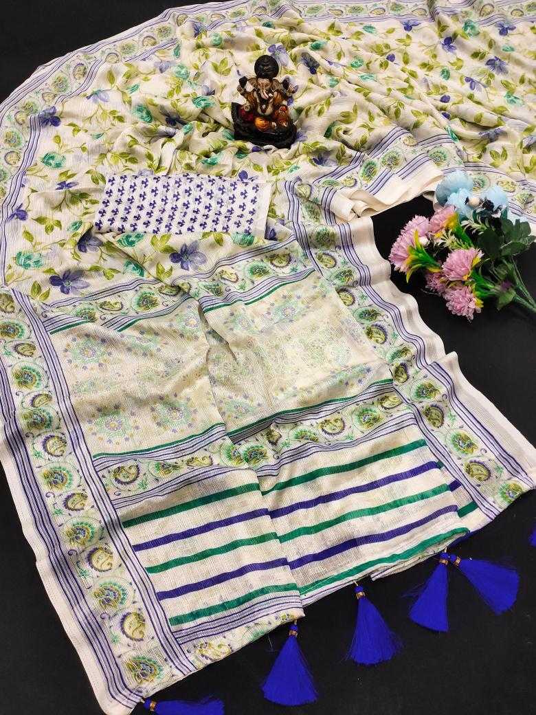 Ynf Chinon Silk RIN183 BASANTI-2 Silk Sarees Wholesale Traditional Silk Sarees Printed Silk Saree Designer Silk Sarees Manufacturer
