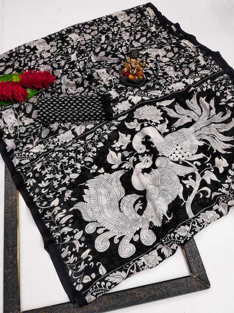 Ynf Chinon Silk RIN183 BRIJA Silk Sarees Wholesale Printed Silk Saree Designer Silk Sarees Lightweight Silk Sarees Manufacturer