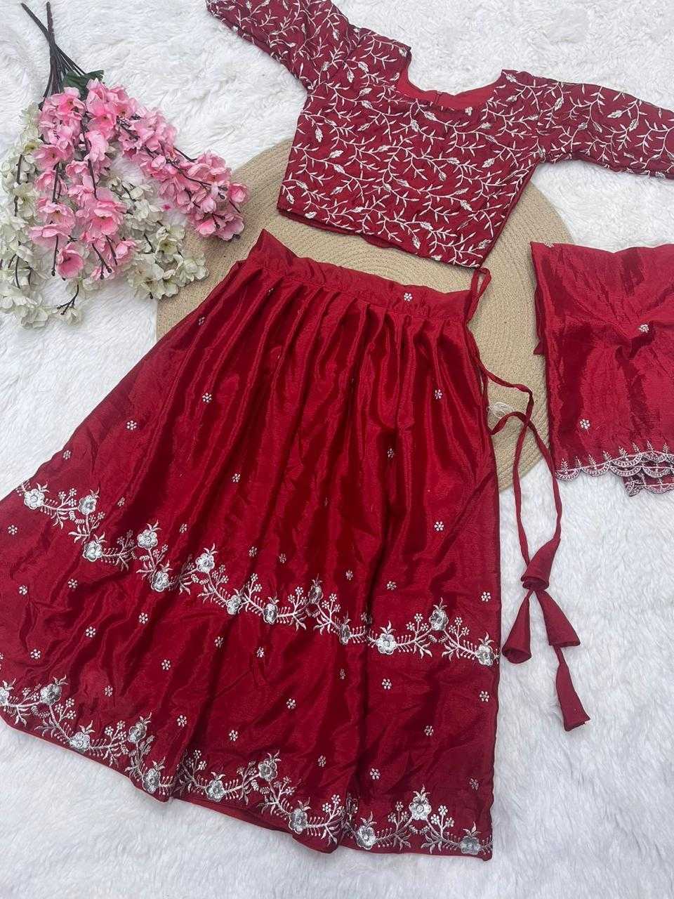 Ynf Chinon Silk RIN235 LONAVALA Kids Wear Wholesale Kids Lehenga Kids Lehenga Choli Baby Girl Lehenga Manufacturer