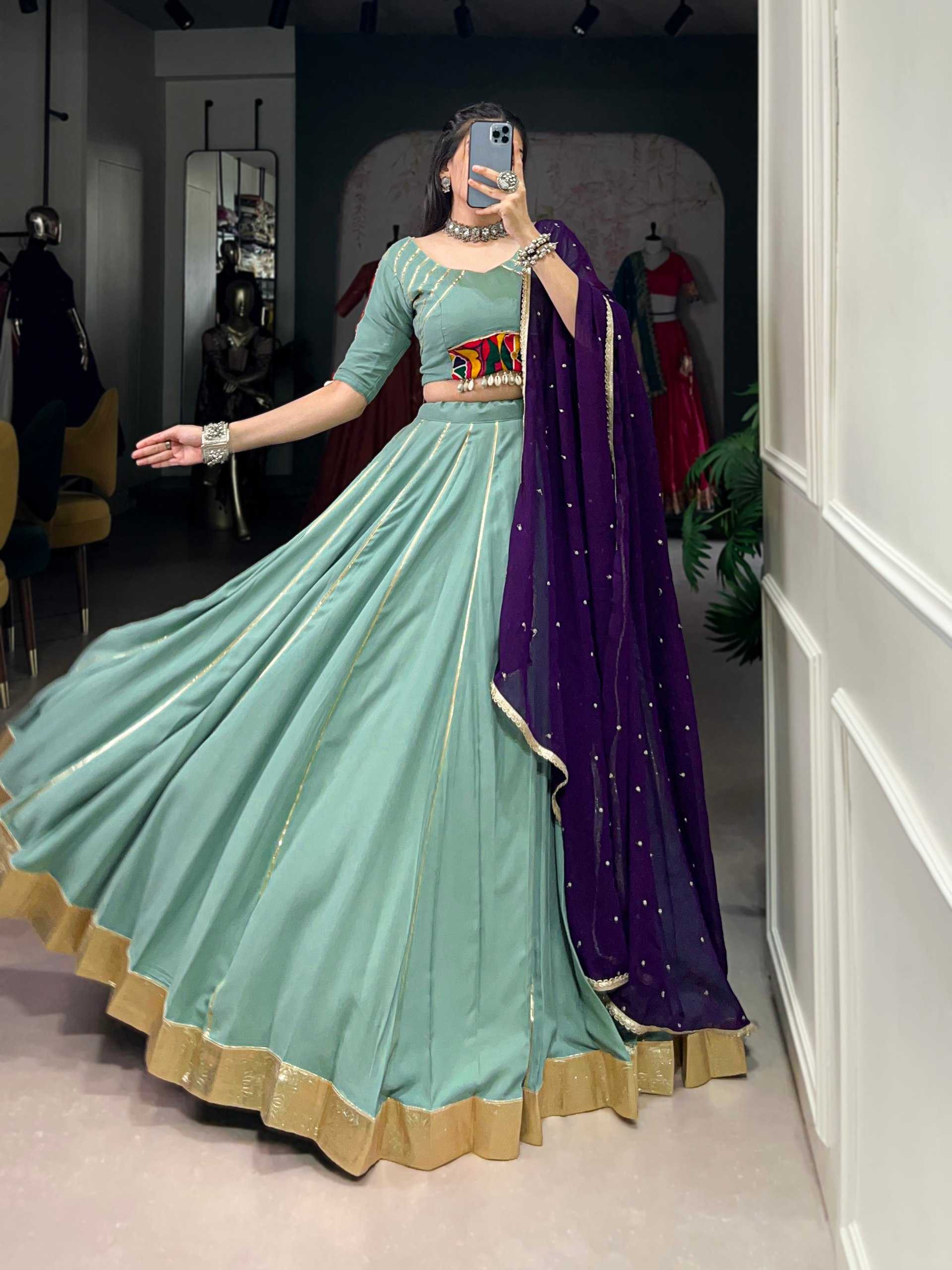 Ynf Cotton KESH134 1655 Festive Collections Wholesale Navratri Chaniya Choli Manufacturer