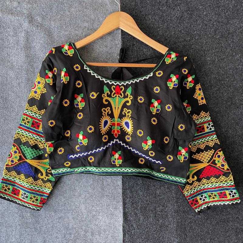 Ynf Cotton KESH426 Geeta-11 Readymade Blouses Wholesale Sequence Embroidery Blouse Designer Blouse Embroidered Blouses Manufacturer