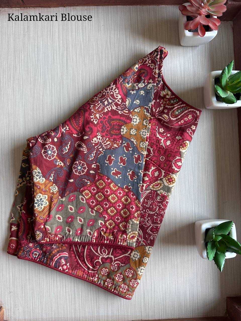 Ynf Cotton KESH437 BoatNeck Readymade Blouses Wholesale Designer Blouse Cotton Blouse Party Wear Blouse Manufacturer