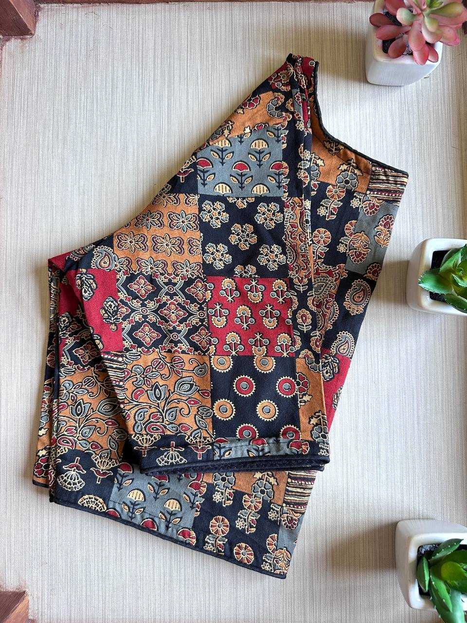 Ynf Cotton KESH437 RoundNeck Readymade Blouses Wholesale Printed Blouse Designer Blouse Cotton Blouse Manufacturer
