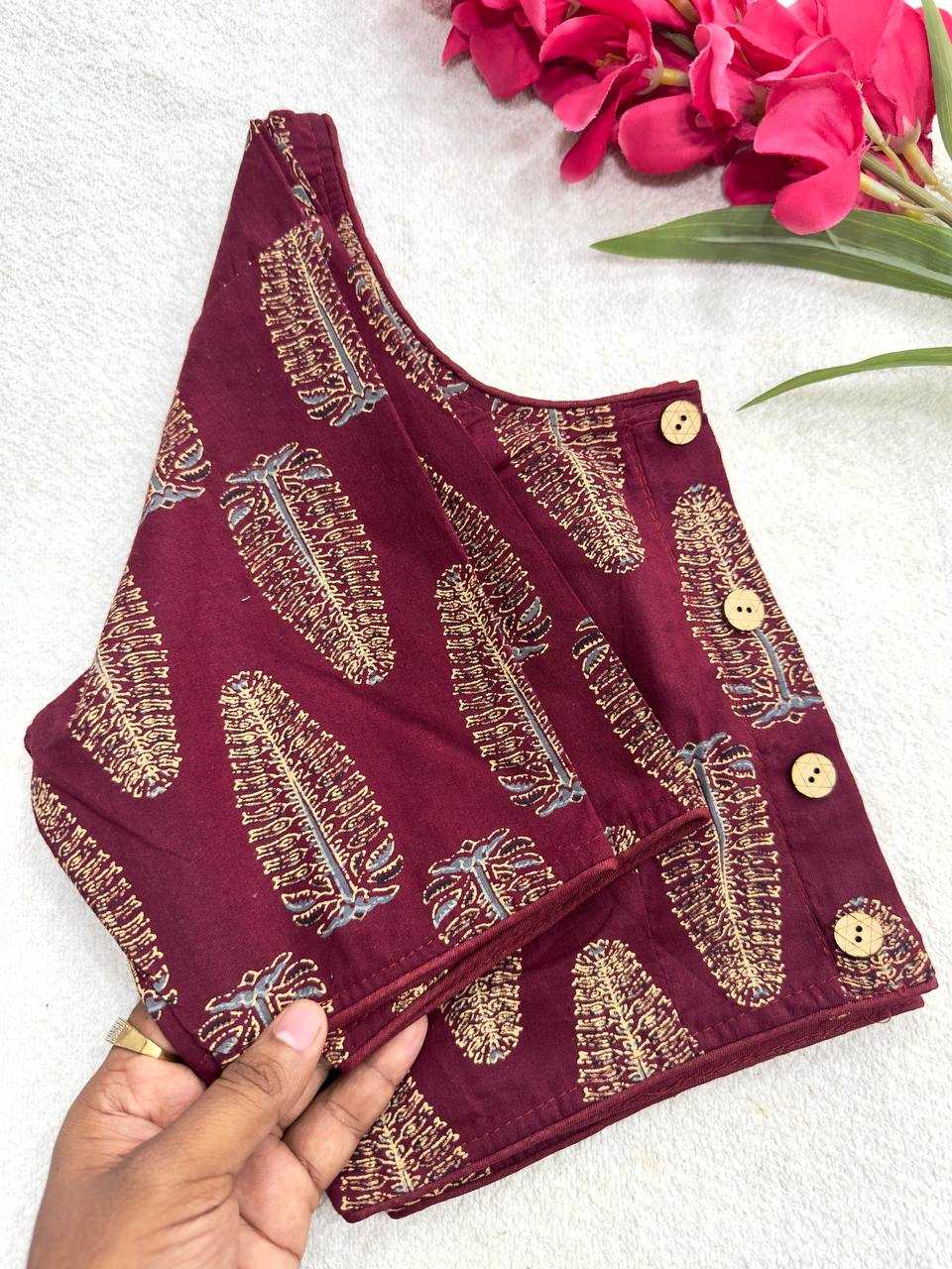 Ynf Cotton KESH437 South Readymade Blouses Wholesale Blouse Designer Blouse Cotton Blouse Manufacturer