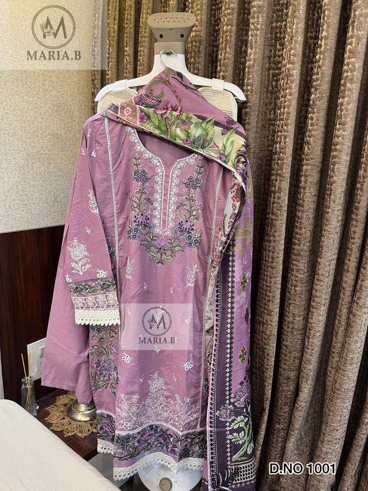 Ynf Cotton KESH444 MARIA.B-1001 Suits & Dresses Wholesale Embroidery Suits Cotton Suits Designer Suits Manufacturer