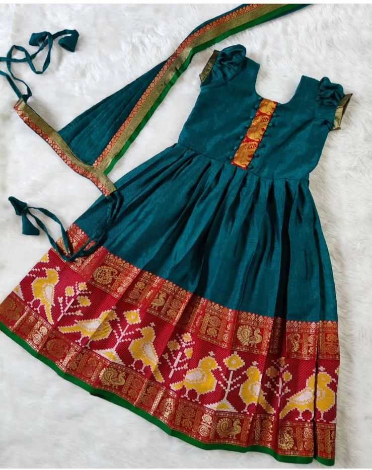 Ynf Cotton KESH493 ALWAYS Kids Wear Wholesale Kids Gown Kids Ethnic Gowns Manufacturer