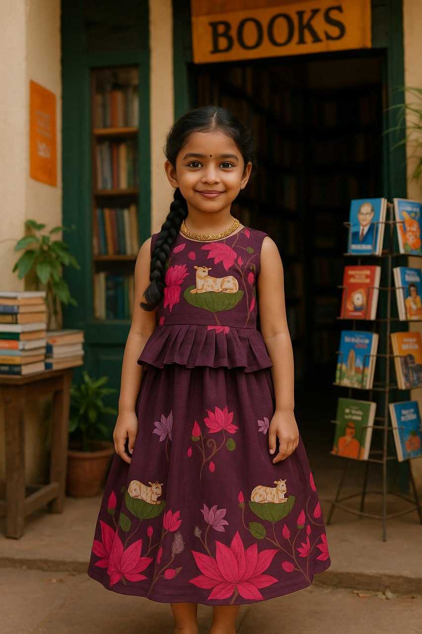 Ynf Cotton KESH493 Lotus Kids Wear Wholesale Kids Lehenga Kids Lehenga Choli Baby Girl Lehenga Manufacturer