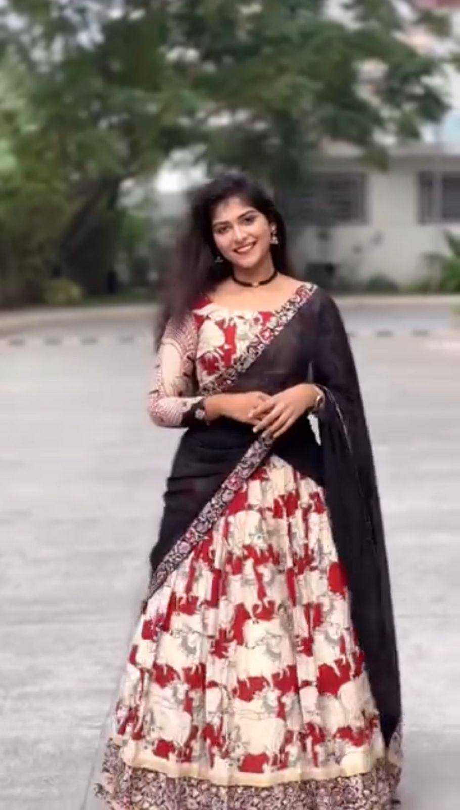 Ynf Cotton KESH496 525 Lehengas Wholesale Kalamkari Lehenga Traditional Lehenga Printed Lehenga Manufacturer