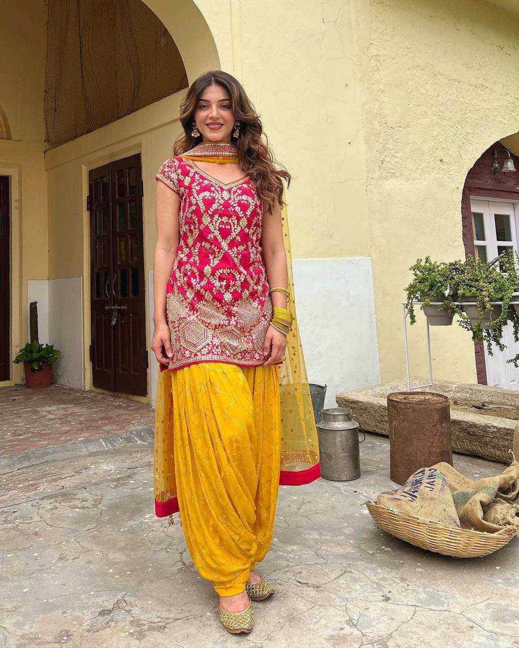 Ynf Cotton KESH499 485 Suits & Dresses Wedding Collections Wholesale Embroidery Suits Patiala Suits Haldi Outfits Manufacturer