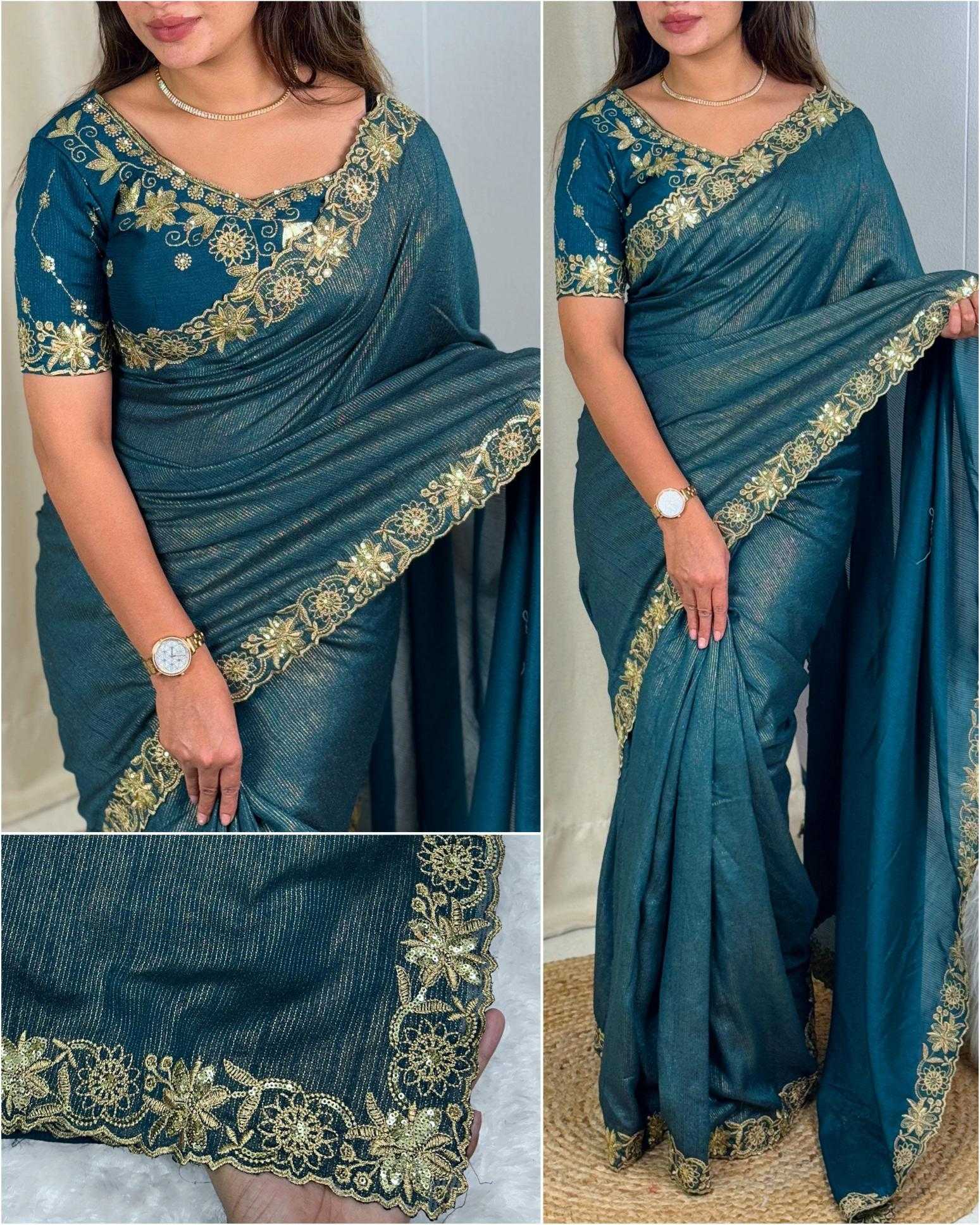 Ynf Cotton KESH500 Sufiyana Sarees Wholesale Embroidered Sarees Zari Border Sarees Cotton Sarees Manufacturer