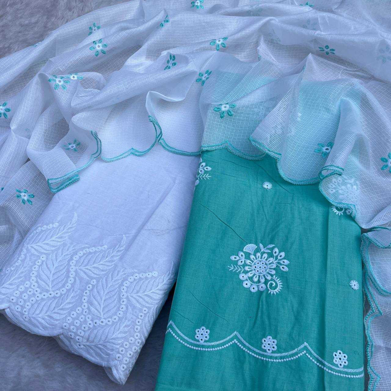 Ynf Cotton KESH513 483 Suits & Dresses Wedding Collections Festive Collections Wholesale Embroidery Suits Cotton Suits Palazzo Suit Manufacturer