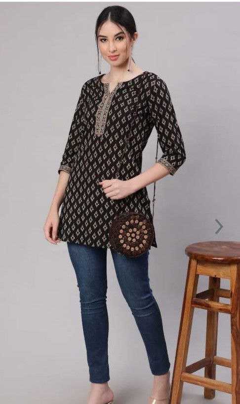 Ynf Cotton KESH517 Aliza Kurti Wholesale Fancy Kurti Tunic Kurti Manufacturer