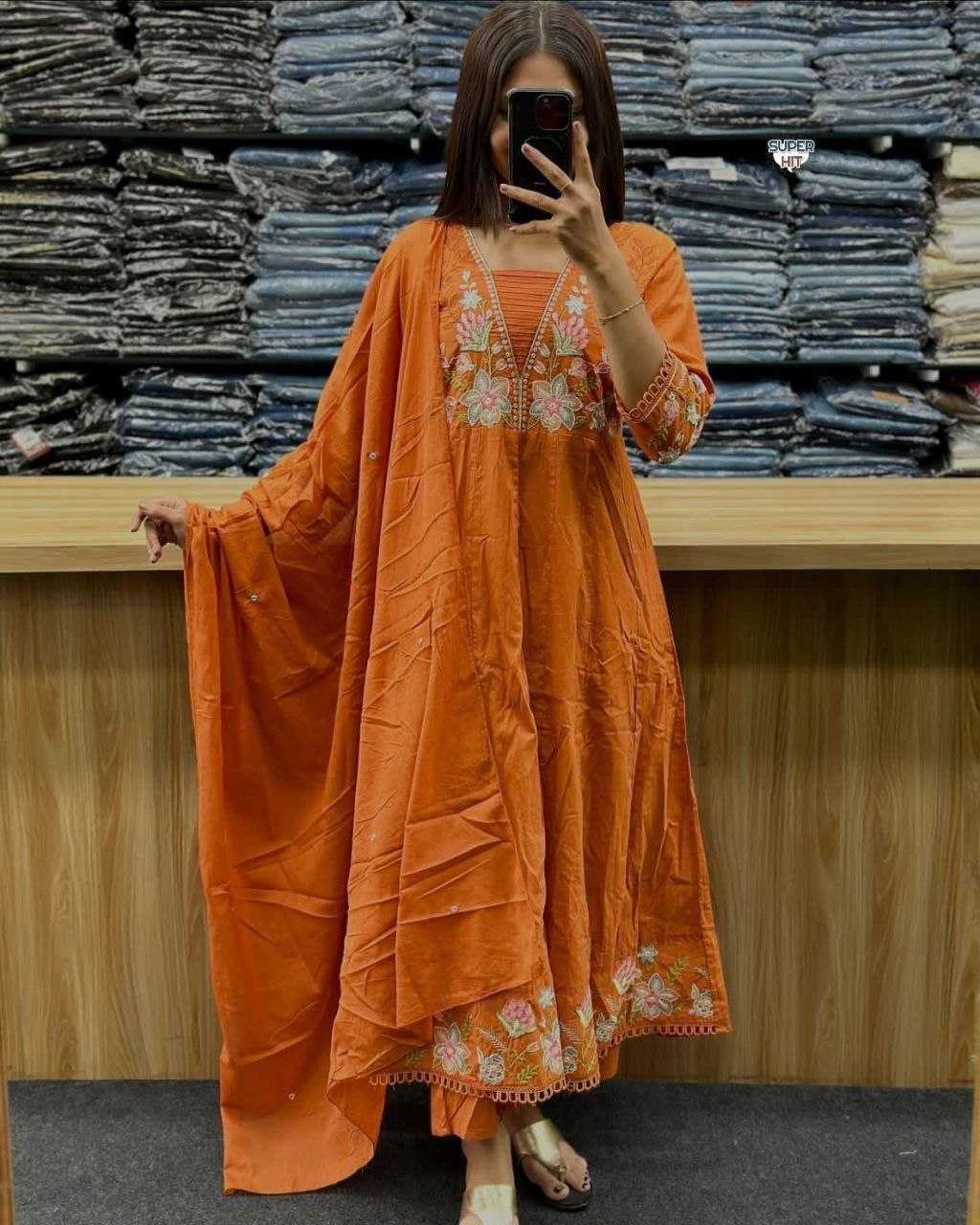 Ynf Cotton KESH536 1316 Suits & Dresses Wholesale Embroidery Suits Anarkali Suits Party wear suits Manufacturer