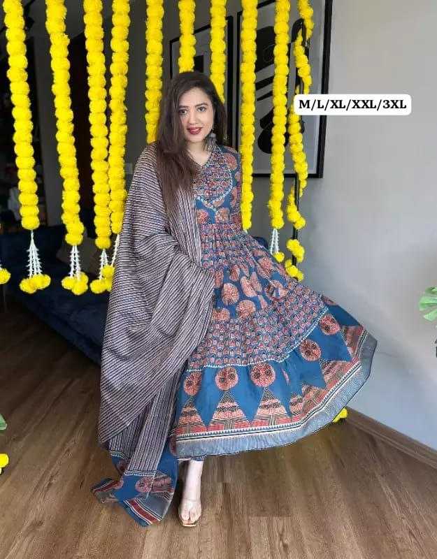 Ynf Cotton KESH536 ANARKALI Suits & Dresses Wholesale Cotton Suits Anarkali Suits Designer Suits Manufacturer